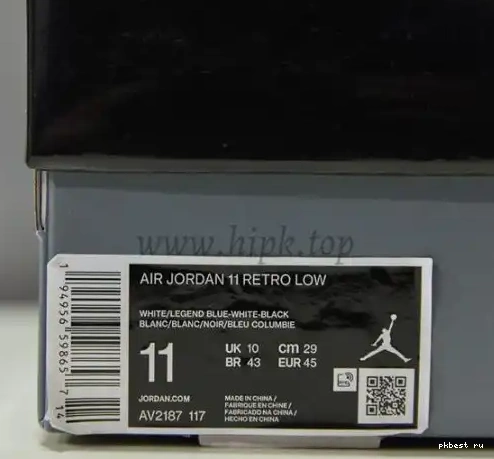Authentic Gum Navy 11 Air Low Jordan 0522